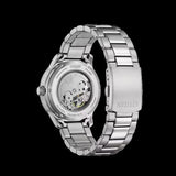 Citizen Mechanical Automatic Light Blue Dial Silver Steel Strap Watch for Men - NJ0191-83L