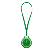 Swatch x AP Royal Pop Green Dial Green Leather Strap Watch for Men - Green Eight