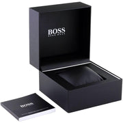 Hugo Boss Strike Turquoise Blue Dial Silver Steel Strap Watch for Men - 1514171