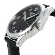 Tissot T-Sport Gent XL Black Dial Black Leather Strap Watch for Men - T116.410.16.057.00