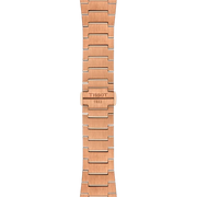 Tissot PRX Powermatic 80 Blue Dial Rose Gold Steel Strap Watch for Men - T137.407.33.041.00