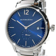 Burberry Classic Blue Dial Silver Steel Strap Watch for Men - BU10007