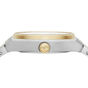Emporio Armani Federica Mother of Pearl Dial Two Tone Steel Strap Watch for Women - AR11559