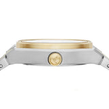Emporio Armani Federica Mother of Pearl Dial Two Tone Steel Strap Watch for Women - AR11559