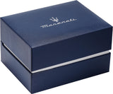 Maserati Competizione Chronograph Green Dial Silver Steel Strap Watch for Men - R8853100044