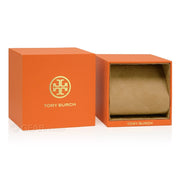 Tory Burch Eleanor Mother of Pearl White Dial Rose Gold Steel Strap Watch for Women - TBW1079