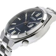 Citizen Tsuyosa Automatic Blue Dial Silver Steel Strap Watch for Men - NJ0200-50M