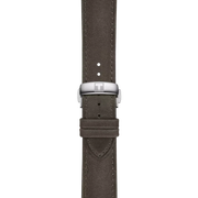 Tissot Chemin des Tourelles Automatic Powermatic 80 Ivory Dial Green Leather Strap Watch for Men - T139.407.16.261.00