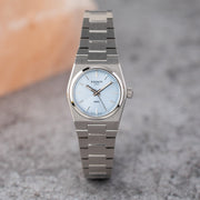 Tissot PRX Quartz Mother of Pearl Dial Silver Steel Strap Watch for Women - T137.010.11.111.00