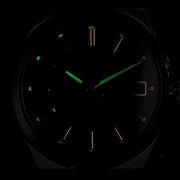 Seiko Conceptual Green Dial Silver Steel Strap Watch for Men - SUR601P1