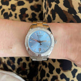 Tissot PR 100 Sport Chic Lady Blue Dial Silver Steel Strap Watch for Women - T101.910.11.351.00