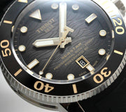 Tissot Seastar 2000 Professional Powermatic 80 Black Dial Black Rubber Strap Watch for Men - T120.607.17.441.01