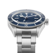 Tudor Black Bay Blue Dial Silver Steel Strap Watch for Men - 79030B-0001