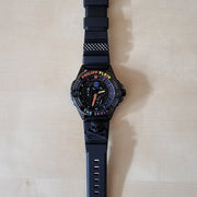 Philipp Plein The Skull Black Dial Black Silicone Strap Watch for Men - PWAAA0621