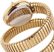 Just Cavalli Solo Black Dial Gold Steel Strap Watch for Women - JC1L167M0035