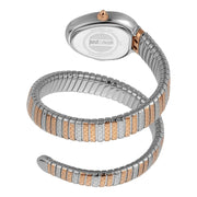 Just Cavalli Solo Mother of Pearl Dial Two Tone Steel Strap Watch for Women - JC1L167M0065