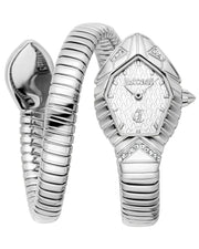 Just Cavalli Speranza Silver Dial Silver Steel Strap Watch for Women - JC1L356M0015