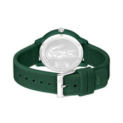 Lacoste 12.12 Move Green Dial Green Silicon Strap Watch for Men - 2011238