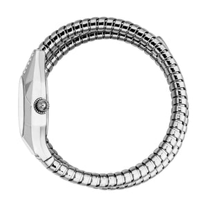 Just Cavalli Lunara Silver Dial Silver Steel Strap Watch for Women - JC1L397M0015