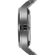 Hugo Boss Candor Automatic Blue Dial Grey Steel Strap Watch for Men - 1514119