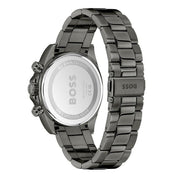 Hugo Boss Hero 2.0 Chronograph Grey Dial Grey Steel Strap Watch for Men - 1514299