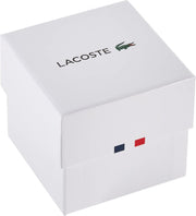 Lacoste 12.12 White Dial White Rubber Strap Watch for Men - 2011130