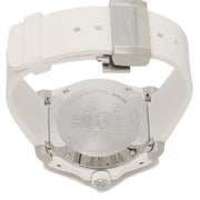 Gucci Dive Quartz White Dial White Rubber Strap Watch For Men - YA136337