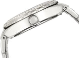 Guess Viva Quartz Silver Dial Silver Steel Strap Watch For Women - W0111l1