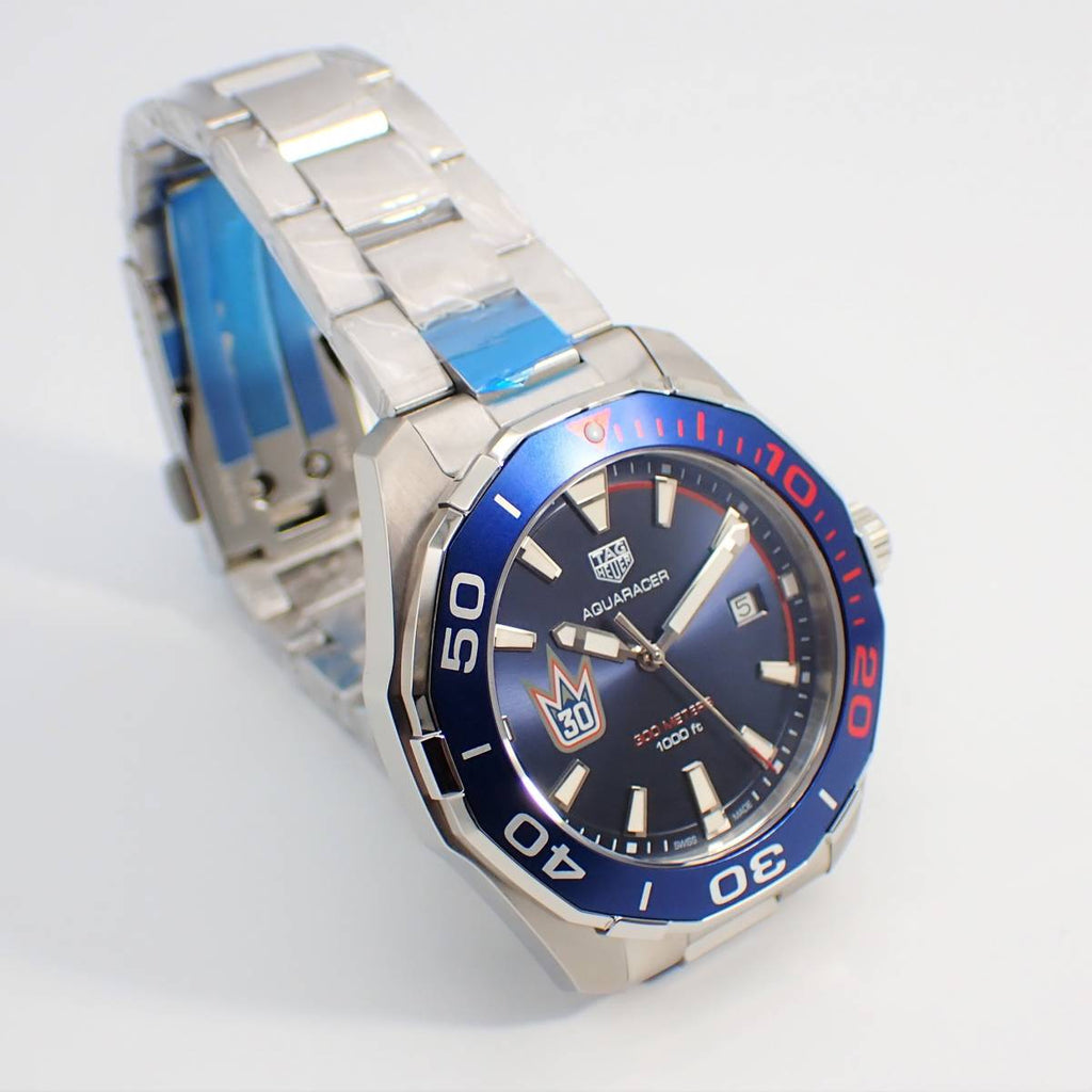 Tag Heuer Aquaracer Henrik Lundqvist Special Edition Blue Dial