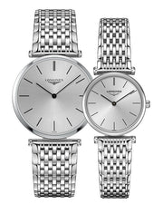 Longines La Grande Classique De Longines Silver Dial Silver Mesh Bracelet Watch for Women - L4.209.4.72.6