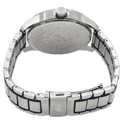 Lacoste Capbreton Blue Dial Silver Steel Strap Watch for Men - 2010944