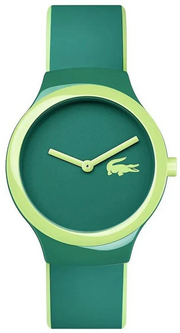 Lacoste The Goa Green Dial Green Silicone Strap Watch for KIds- 2020119