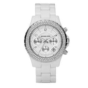 Michael Kors Runway White Dial White Steel Strap Watch for Women - MK5188