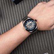 Maserati Triconic Automatic Skeleton Blue Dial  Watch For Men - R8823139001