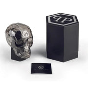 Philipp Plein Hexagon Phantom Black Dial Black Silicone Strap Watch For Men- PWPUA0324