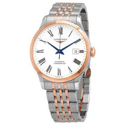 Longines Record Automatic 18K Pink Gold Watch for Men - L2.821.5.11.7