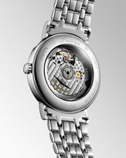 Longines Presence 38.5mm Automatic Silver Dial Silver Mesh Bracelet Watch for Men - L4.921.4.72.6