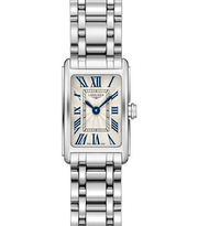 Longines Dolcevita White Dial Silver Steel Strap Watch for Women - L5.258.4.71.6