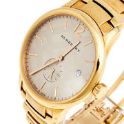 Burberry The Classic Rose Gold Dial Rose Gold Steel Strap Watch for Men - BU10013