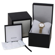 Gucci G Timeless Mother of Pearl Dial Gold Steel Strap Watch For Women - YA1265021