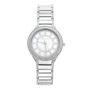 Michael Kors Kerry Silver Tone Silver Steel Strap Watch for Women - MK3311