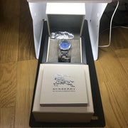 Burberry The City Blue Dial Silver Steel Strap Watch for Men - BU9031