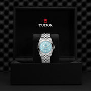 Tudor Black Bay 54 Blue Dial Silver Steel Strap Watch for Men - M79000-0001