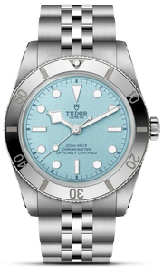 Tudor Black Bay 54 Blue Dial Silver Steel Strap Watch for Men - M79000-0001