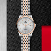 Tudor 1926 Automatic Silver Dial Two Tone Steel Strap Watch for Men - M91651-0001