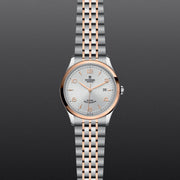 Tudor 1926 Automatic Silver Dial Two Tone Steel Strap Watch for Men - M91651-0001