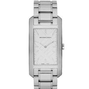 Burberry Heritage Silver Dial Silver Steel Strap Watch For Women - BU9400