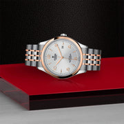Tudor 1926 Automatic Silver Dial Two Tone Steel Strap Watch for Men - M91651-0001