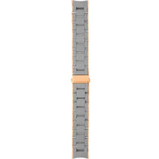 Marc Jacobs Rock Chronograph Grey Dial Grey Silicone Strap Watch for Women - MBM2550