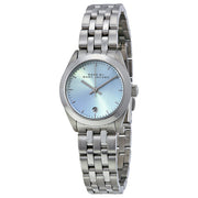 Marc Jacobs Peeker Blue Dial Silver Steel Strap Watch for Women - MBM3376